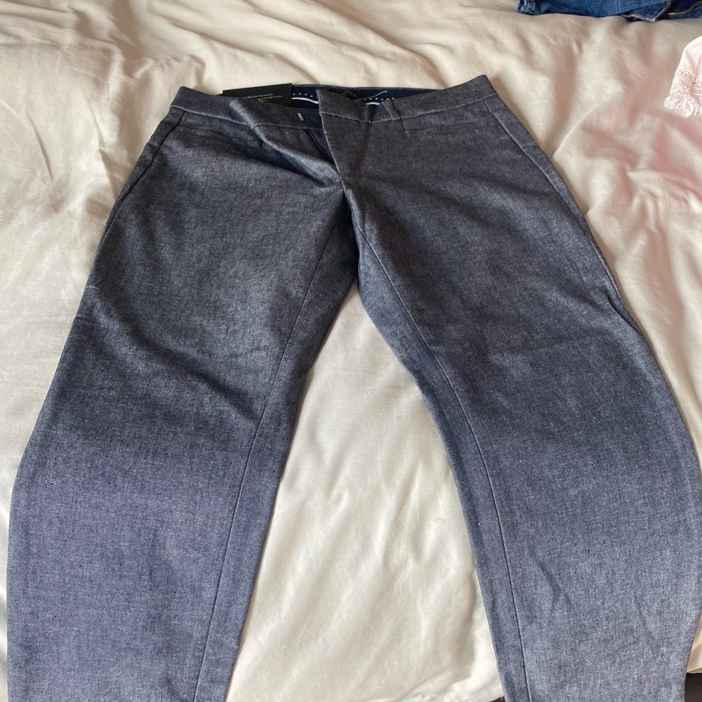 Gray Work Pants from Banana Republic